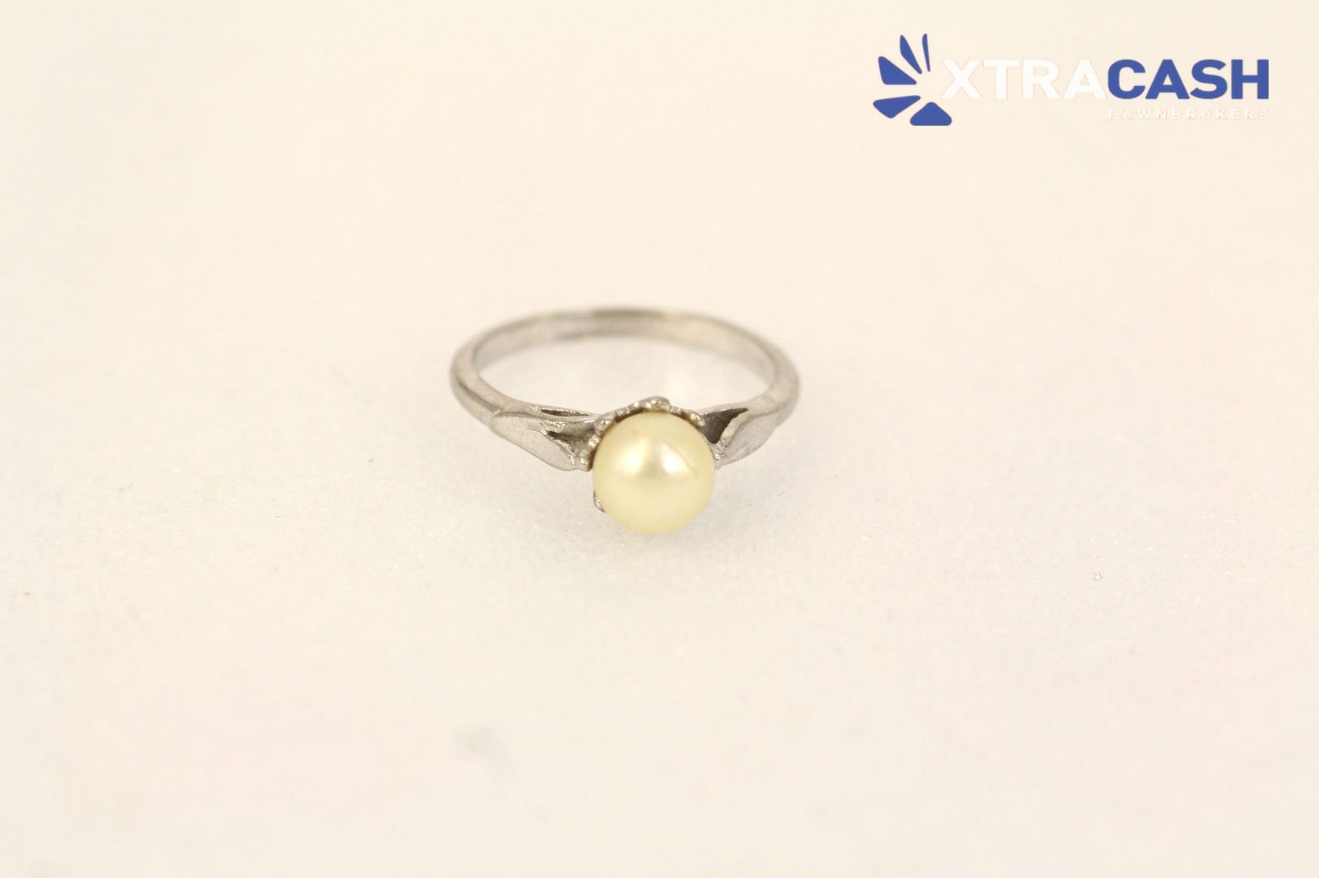 Sterling Silver Pearl Style Ring