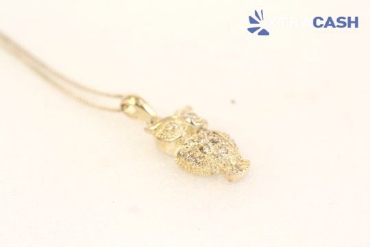 Sterling Silver Necklace With Owl Pendant