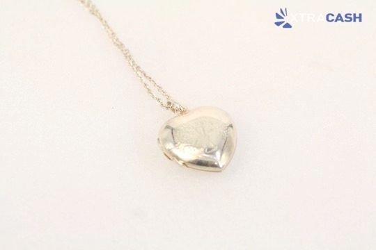 Sterling Silver Love Heart Family Tree Locket And Chain