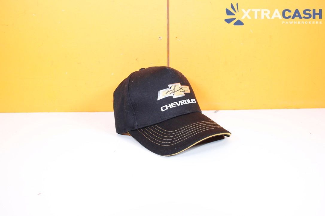 Chevrolet Cap signed by V8 supercar driver Craig Lowndes