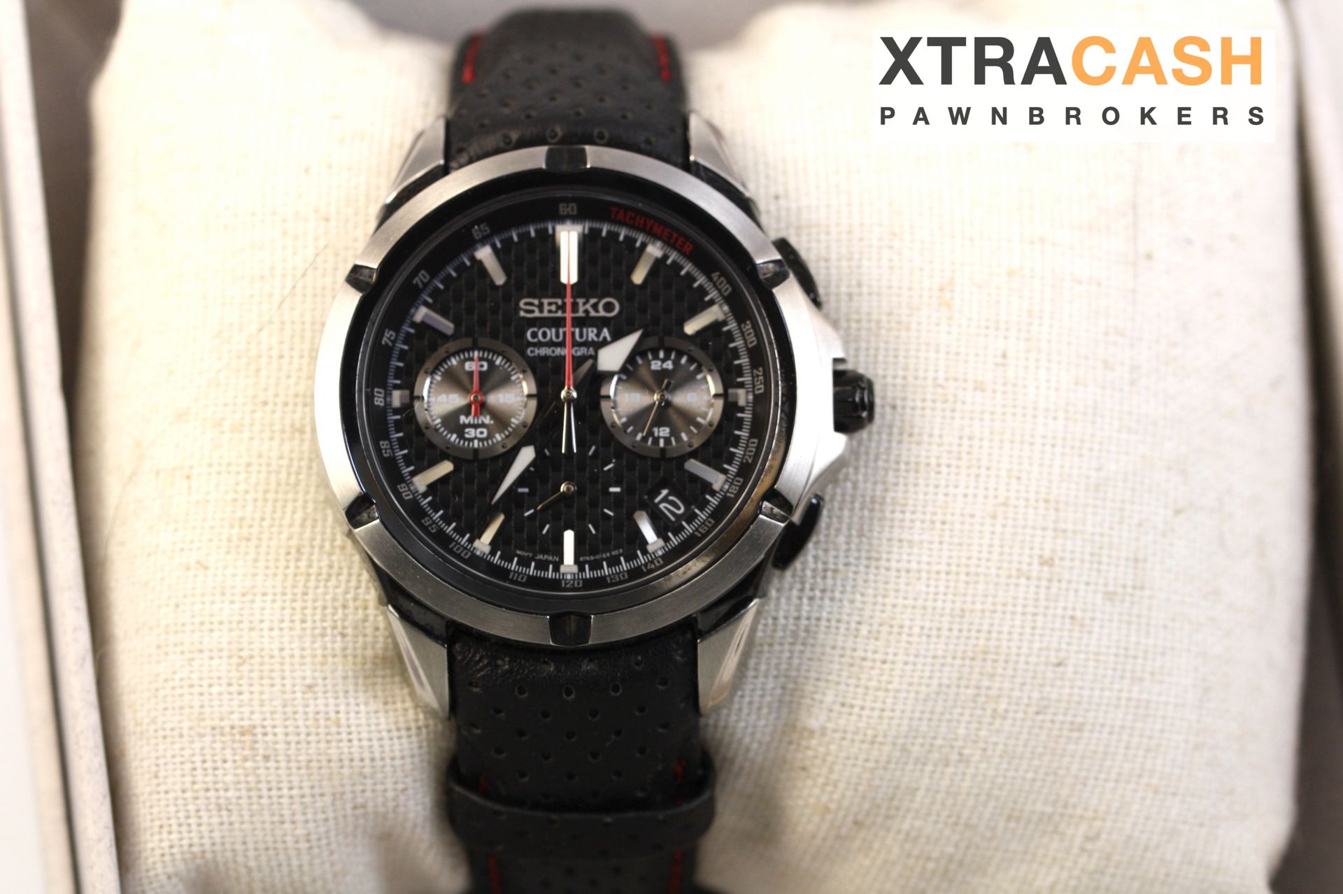 SEIKO Coutura 100m Chronograph Watch