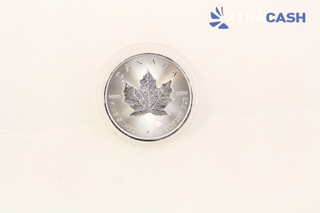 Canadian Maple 1oz Pure Silver Coin