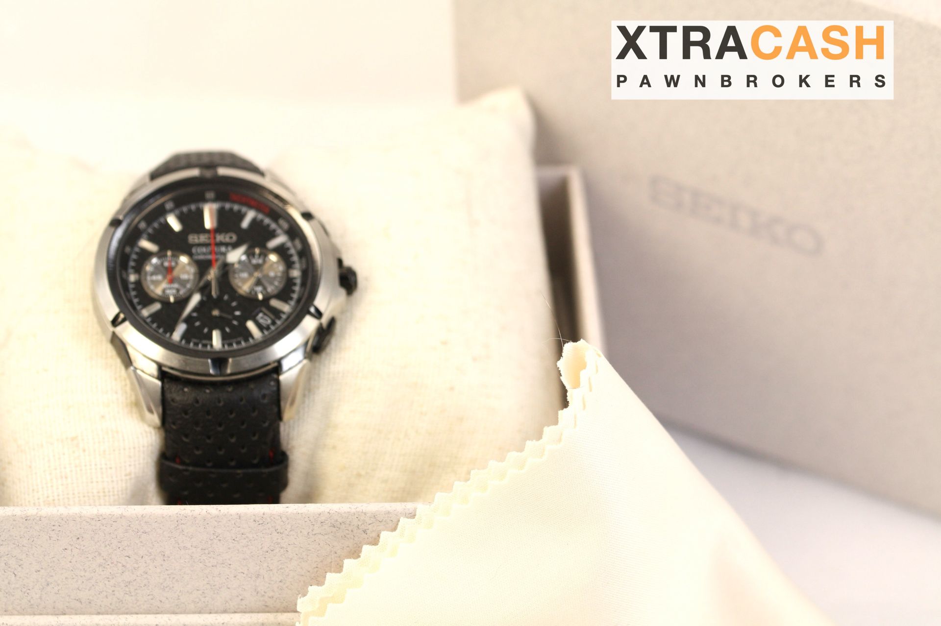 SEIKO Coutura 100m Chronograph Watch