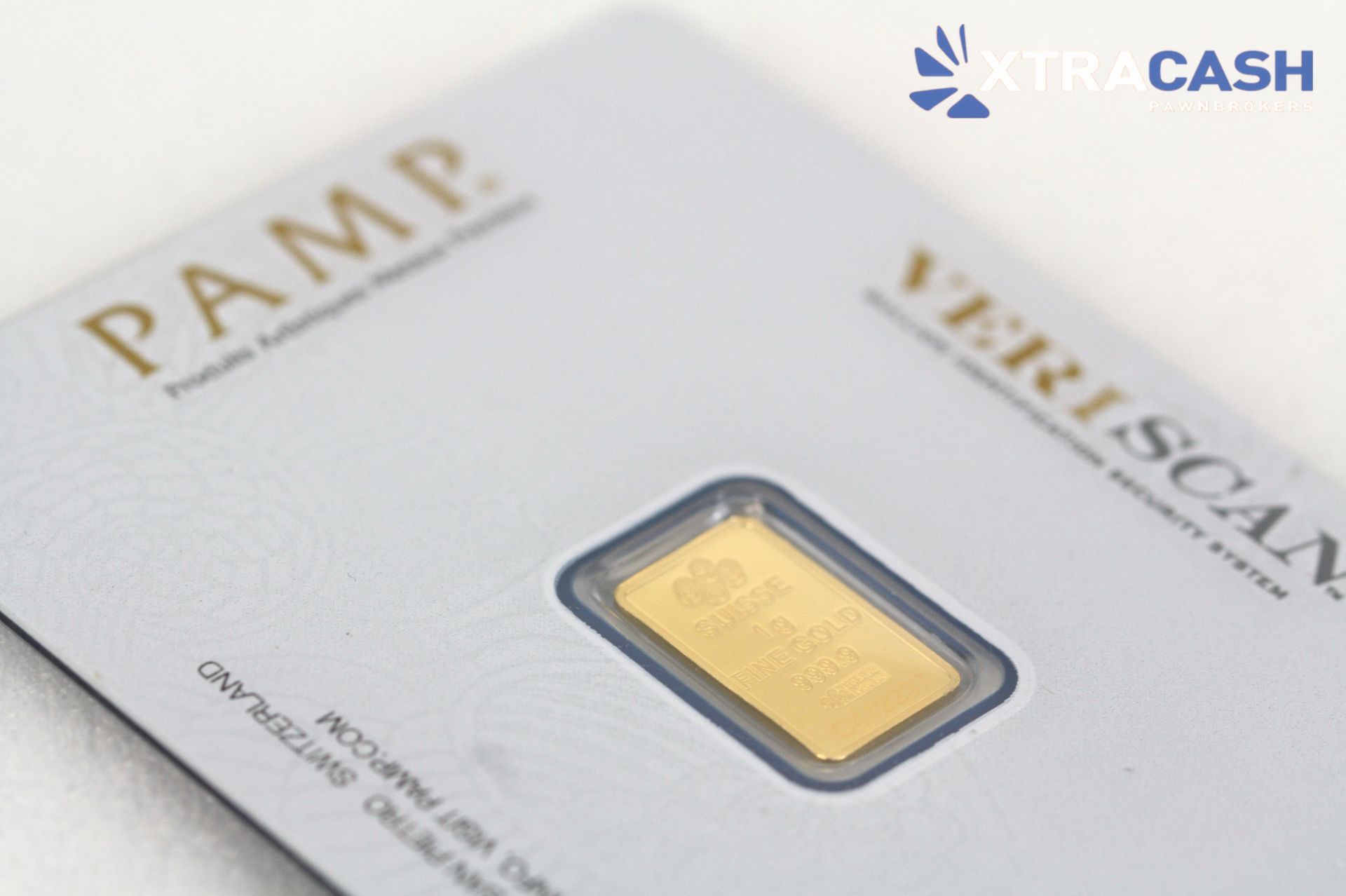 Swiss Made SUISSE 999 1g Gold Bar