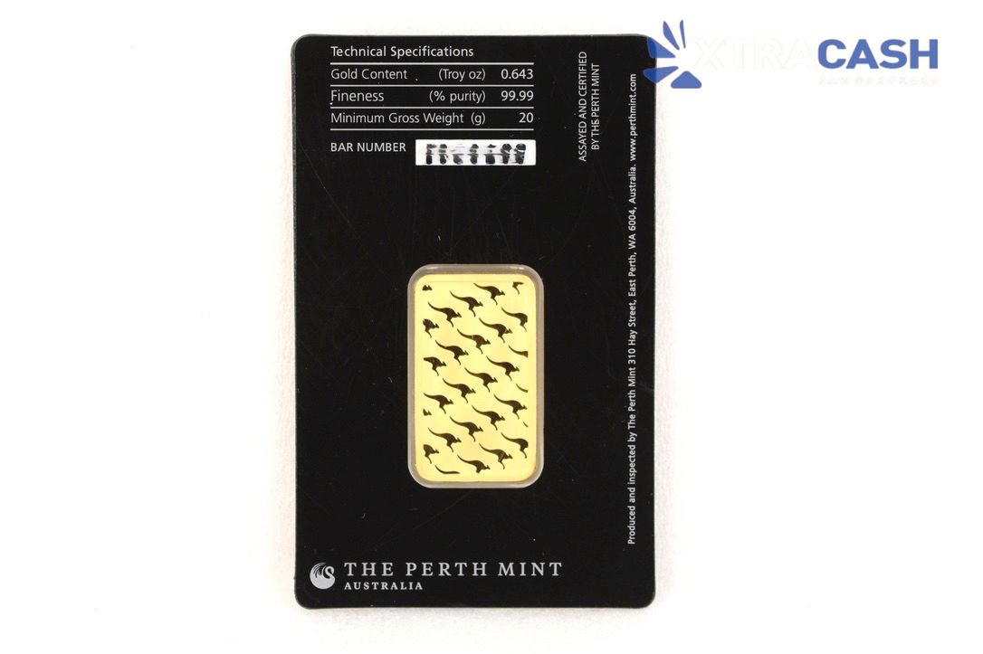 The Perth Mint 20g 999 Pure Gold Bar