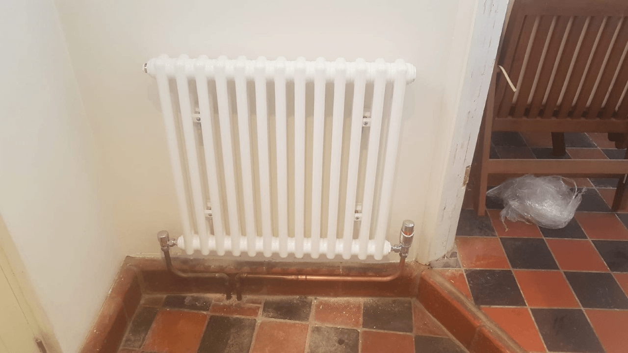 New column radiator installs