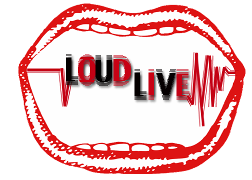 loud live logo of open mouth