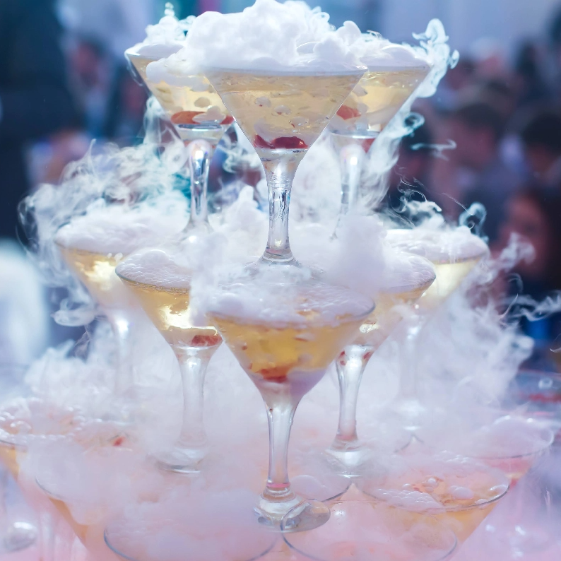 martini glasses