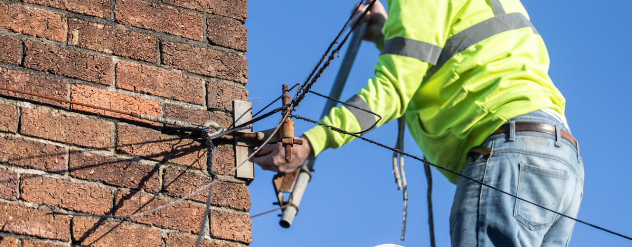 Aerial installation in Leeds