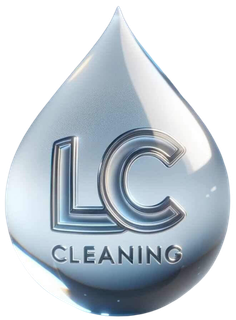 Logo for LC Cleaning, featuring