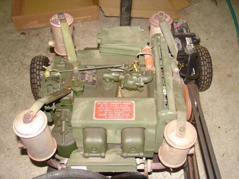 Military engine and ST generator