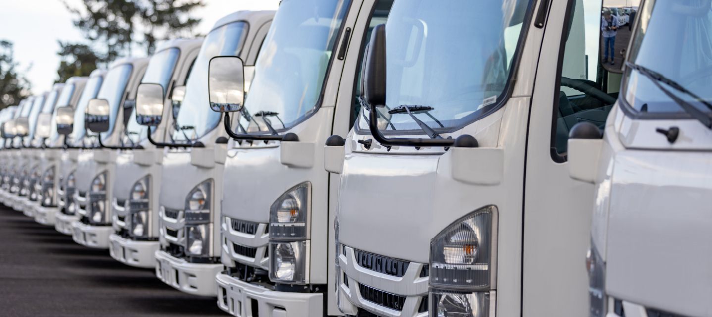 Three construction workers in safety gear climb a tall bamboo scaffolding system attached to a multi-story building.
