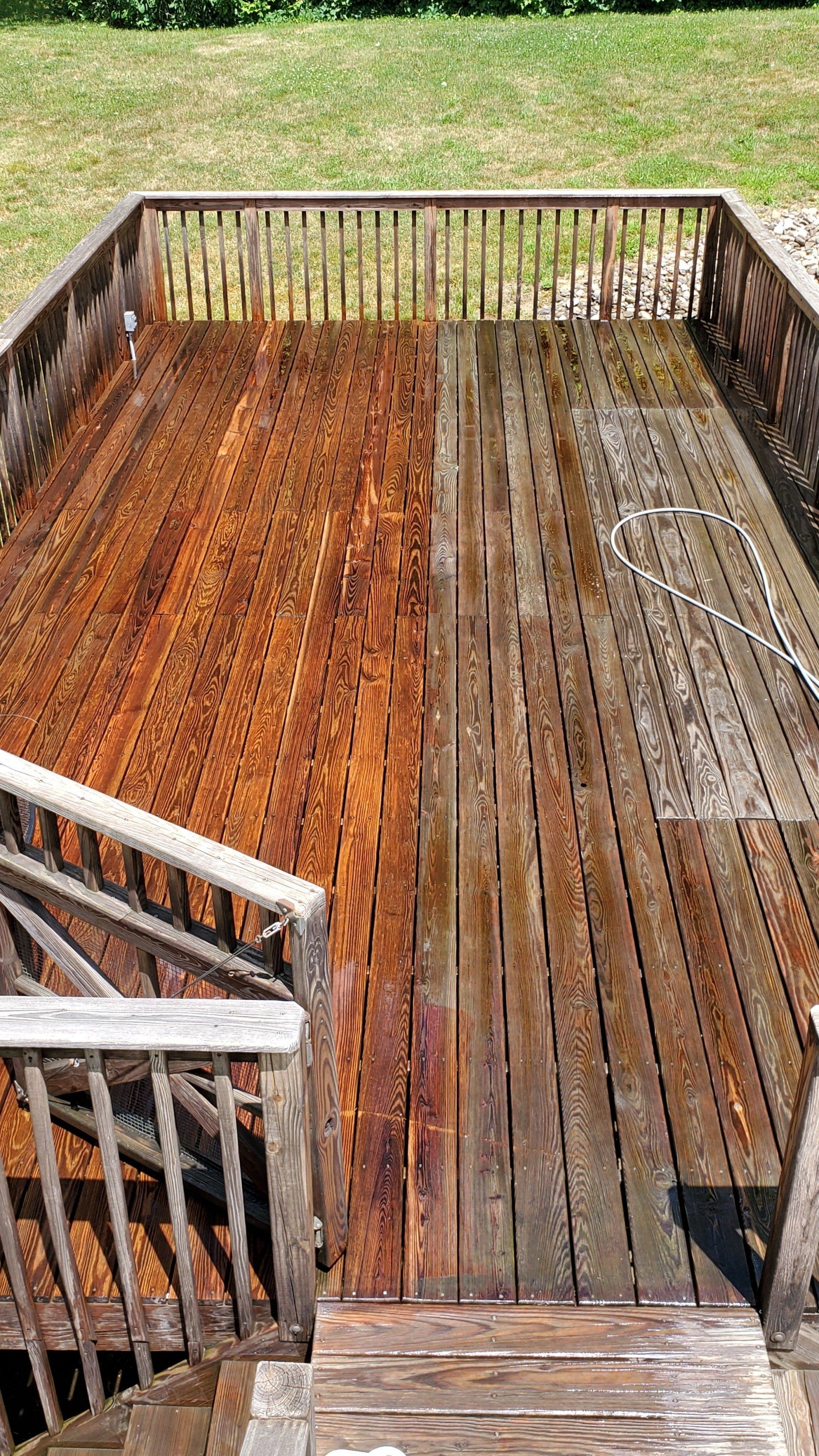 Clean Wooden Deck — Arlington, NY — 6 Star Power Washing