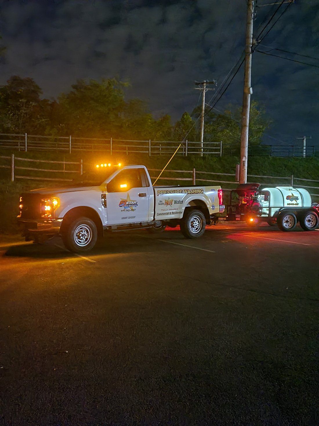6 Star Power Washing Service Truck — Arlington, NY — 6 Star Power Washing