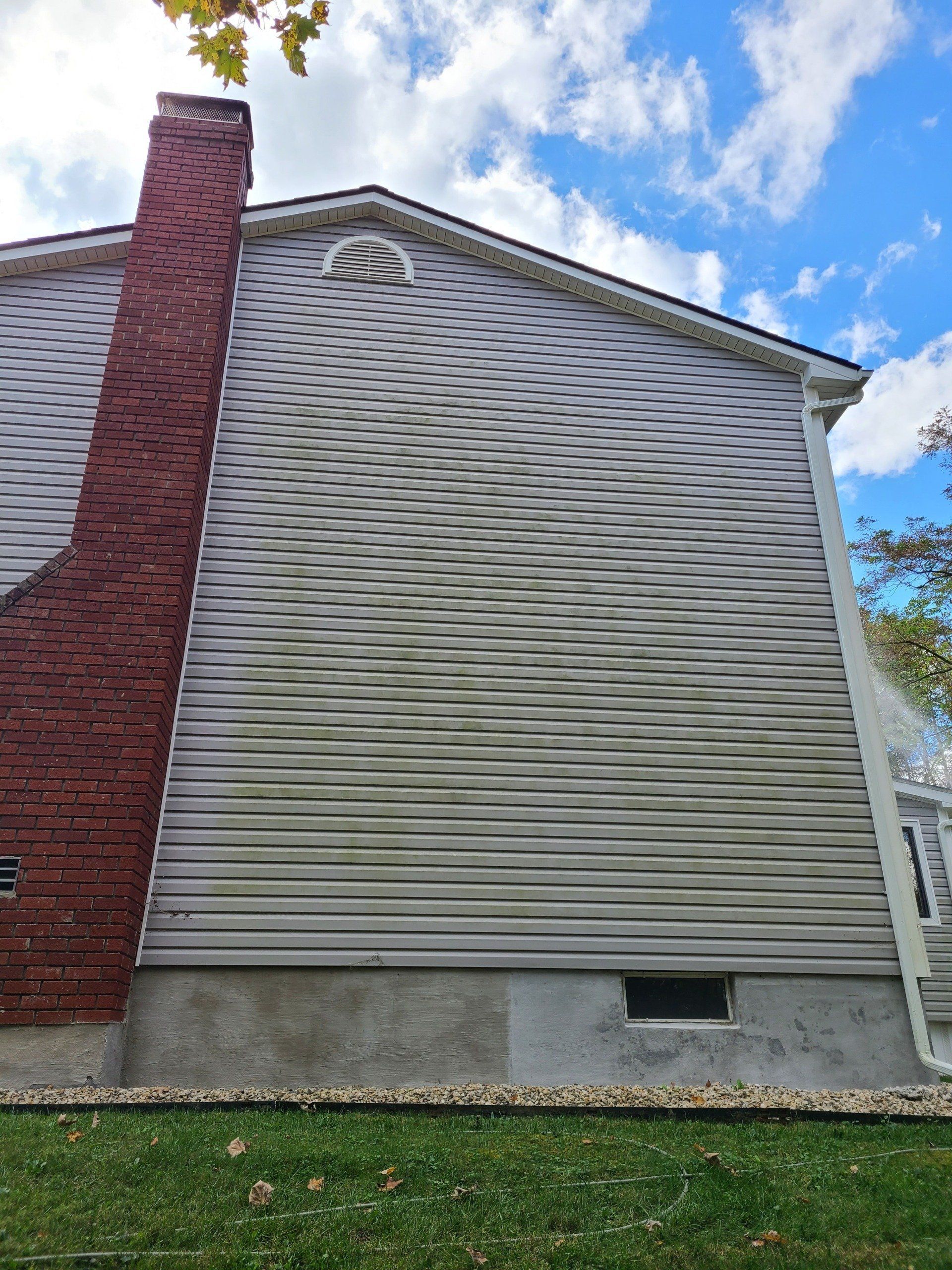 House Siding With Moss — Arlington, NY — 6 Star Power Washing