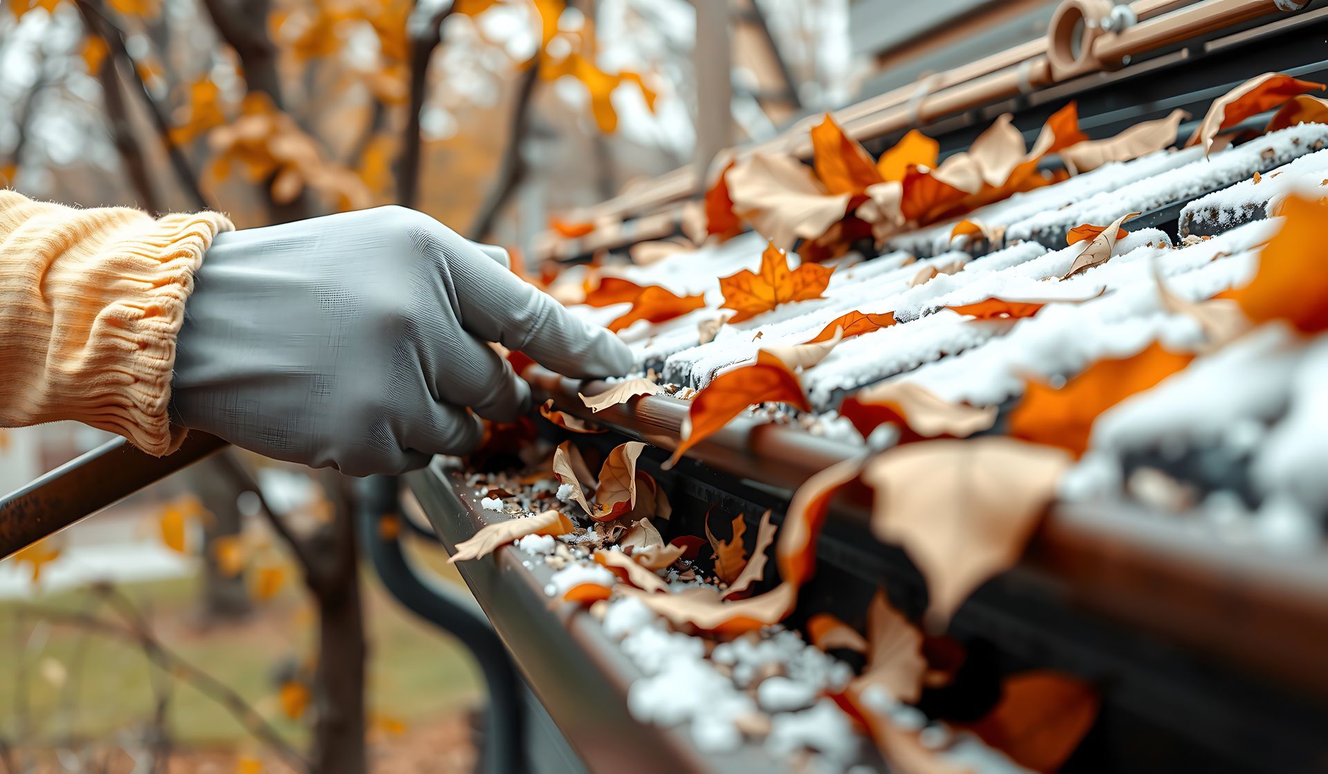 Fall gutter prep