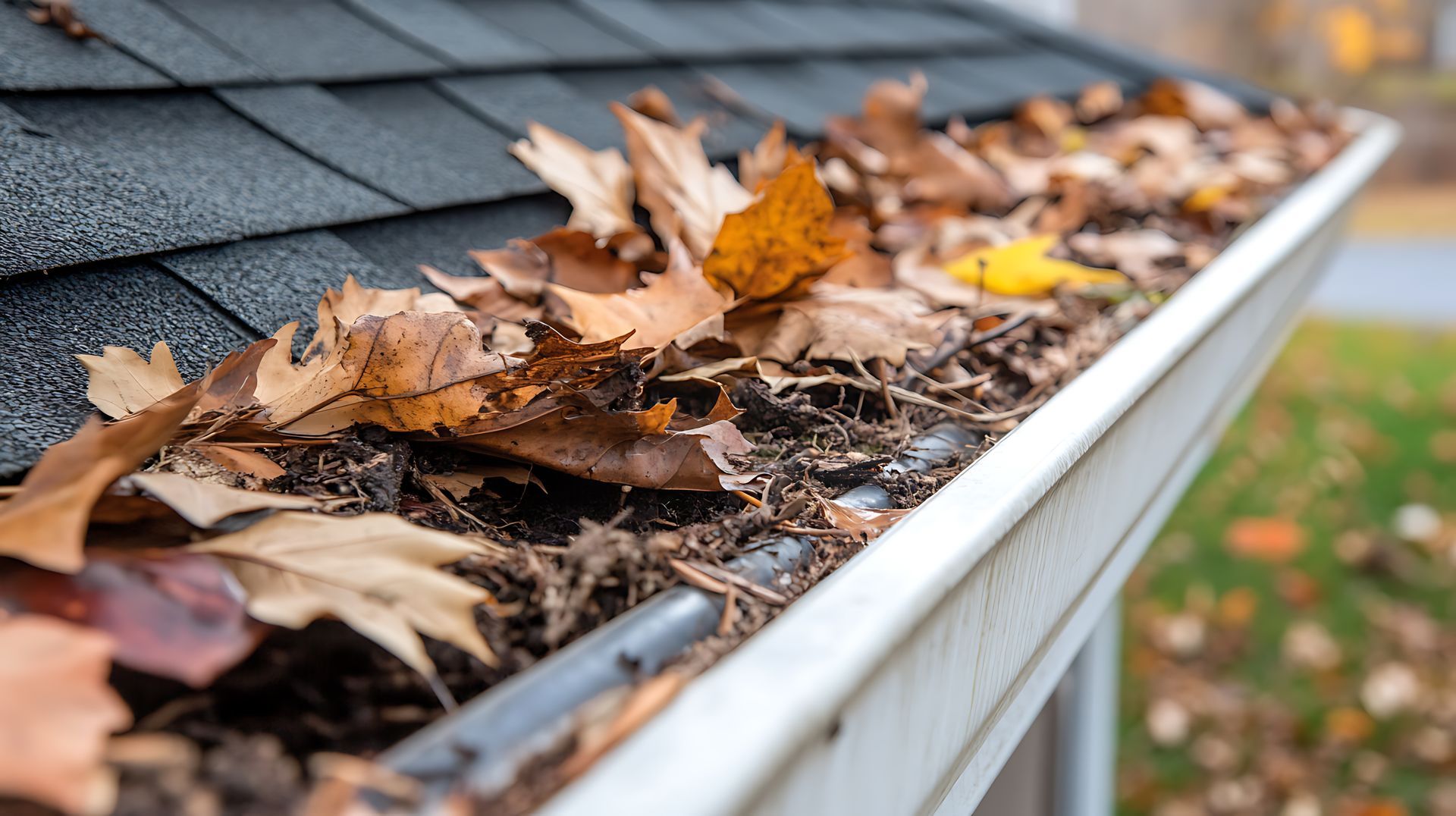 Eliminate gutter cleaning