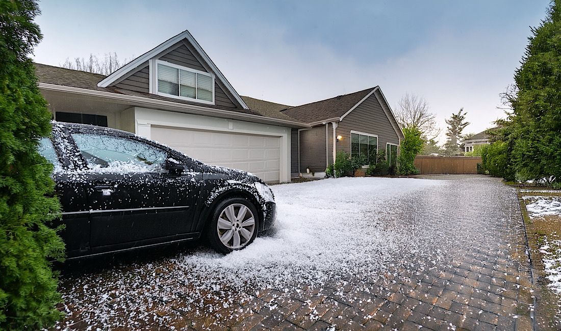 hail storm, aluminum versus steel gutters, winter weather, freeze-thaw cycle, colorado weather, snow and ice