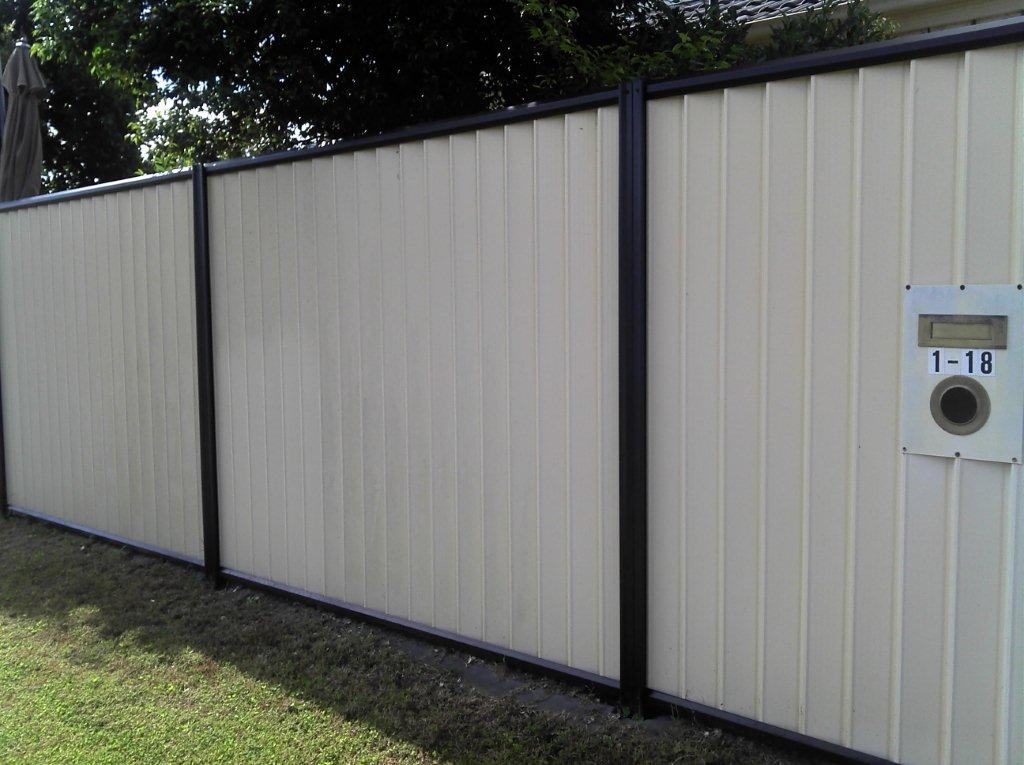 Colorbond Fence — Fencing in Burleigh Heads,  QLD