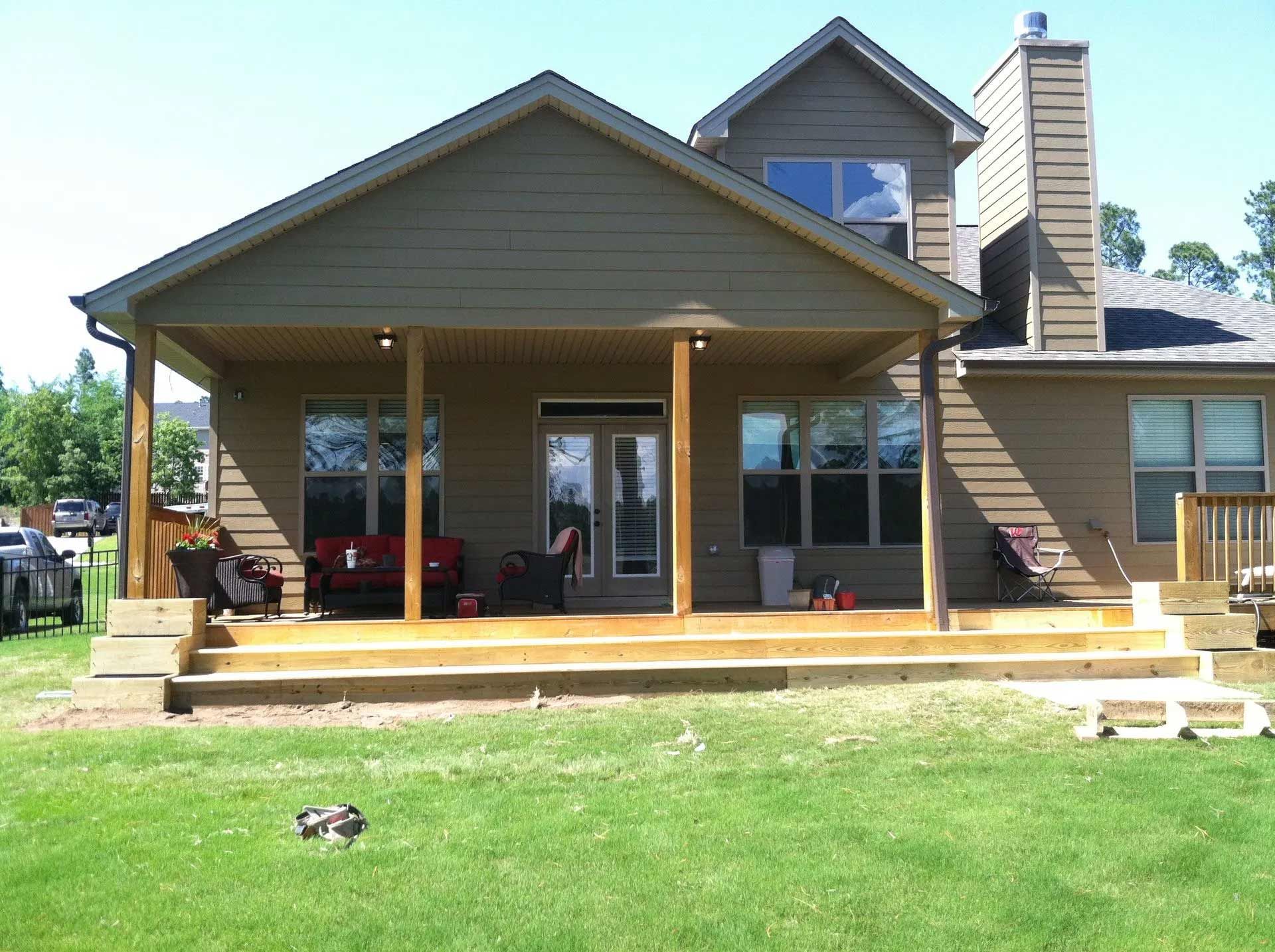 Home Exterior with Patio