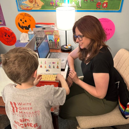 Learning Specialist with student