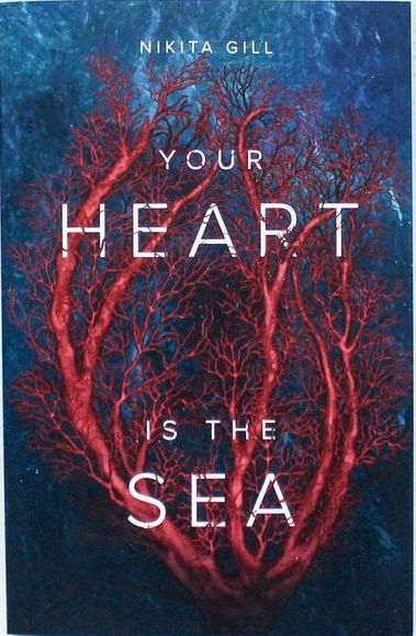 A book called your heart is the sea by nikita gill