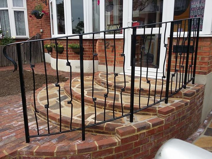 Bespoke metal railings in Croydon
