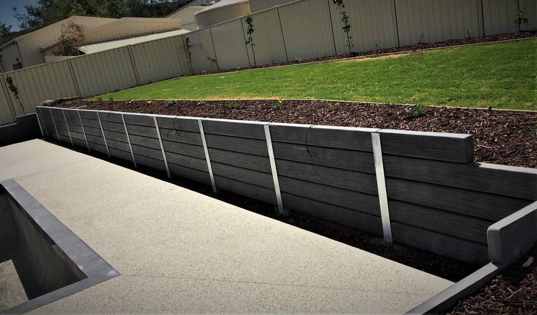 Sleepers For Garden Beds Modular Concrete Sleepers