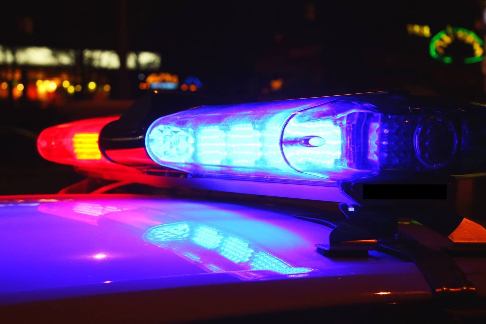 A Close Up Of A Police Car 's Lights At Night — Cairns Traffic Lawyers In Cairns City, QLD