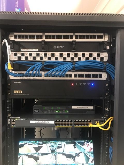 A Server Rack With A Lot Of Wires Coming Out Of It — Joytech In Ciccone, NT