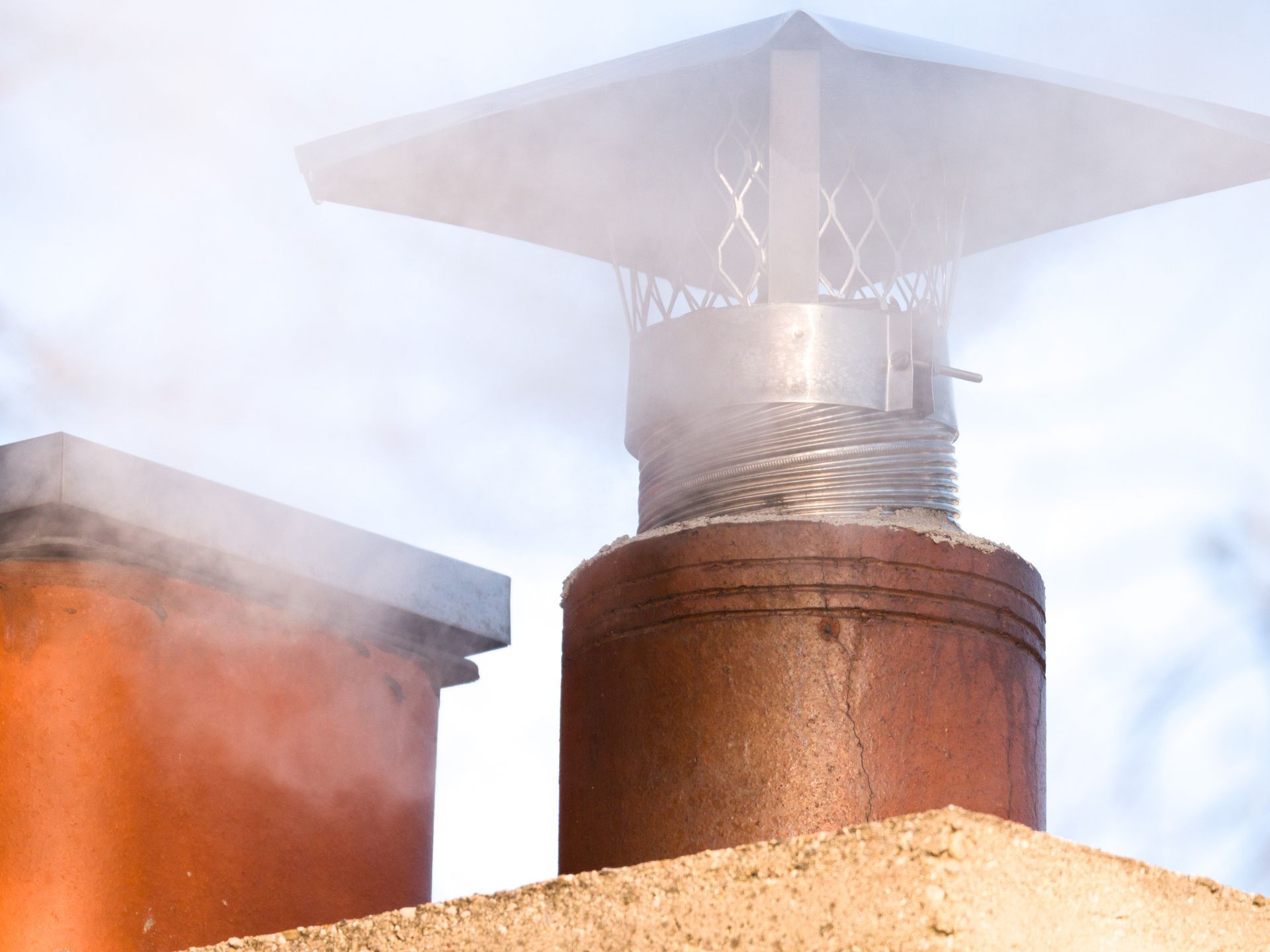 Chimney With Top Header