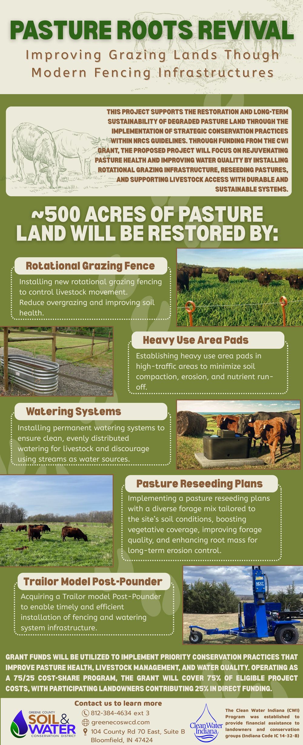 Board meeting announcement. Includes date, time, location, logo, and watercolor Christmas tree.