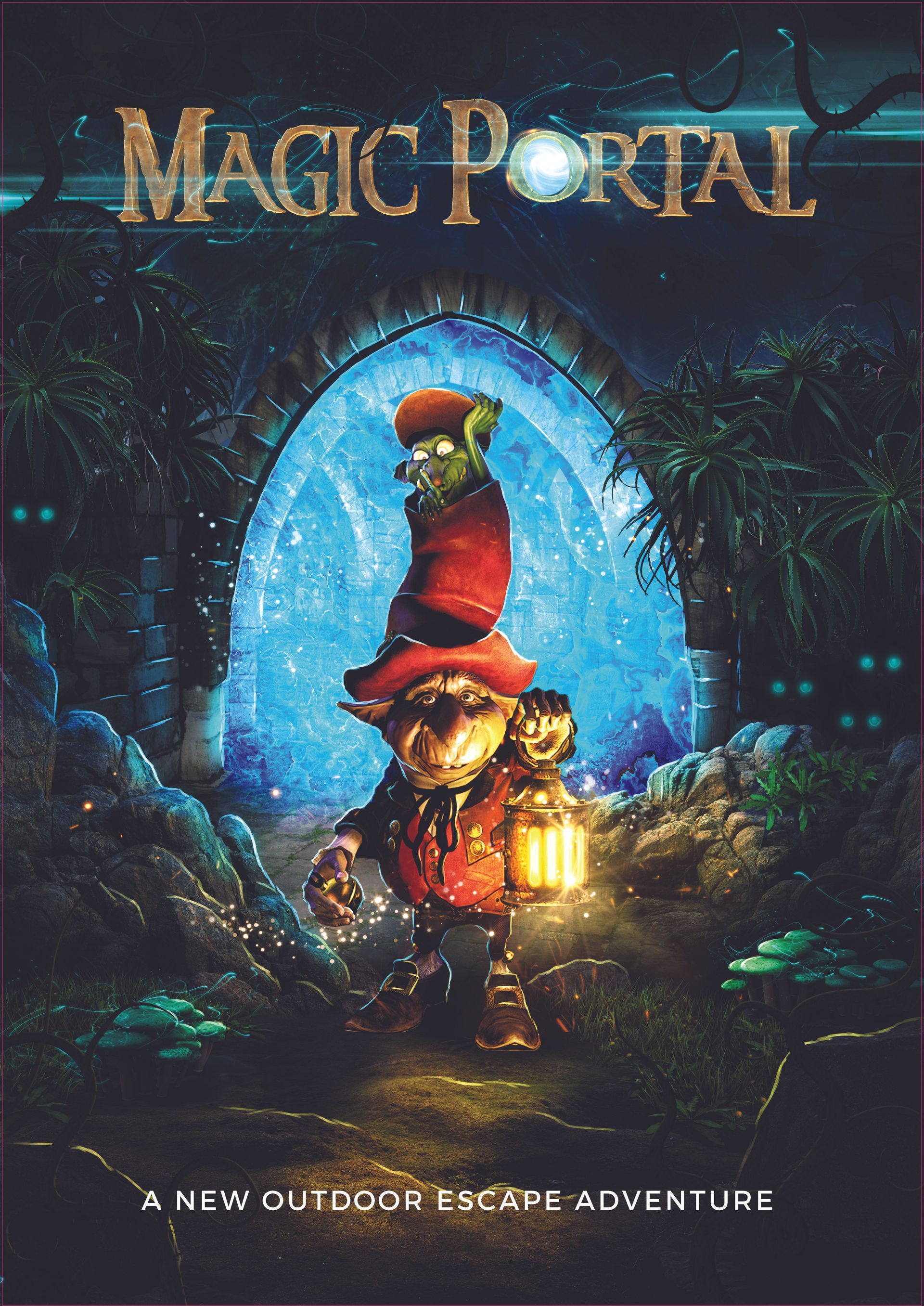 Poster za magic portal novu avanturu bijega na otvorenom