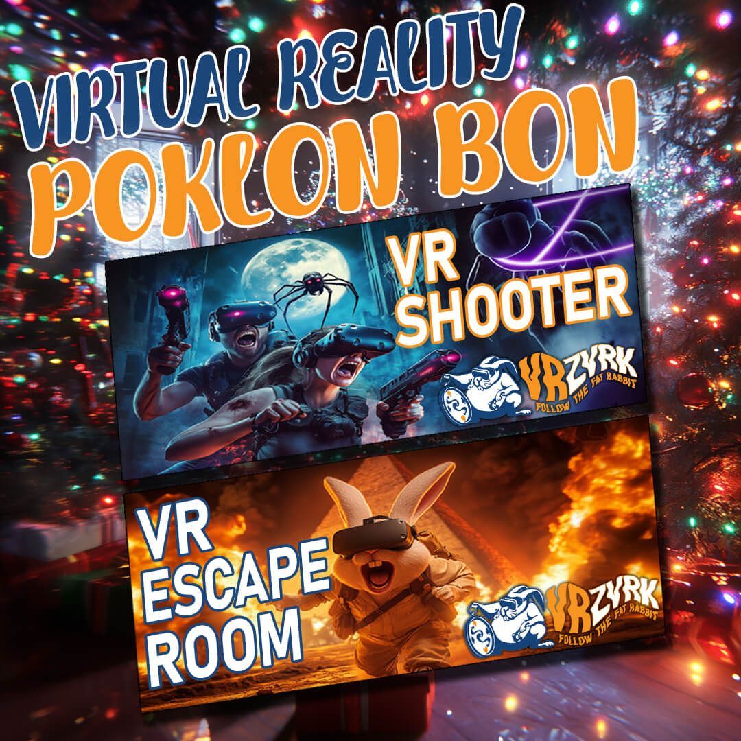 Virtual reality poklon bon za VR shooter ili VR Escape Room u Zagrebv