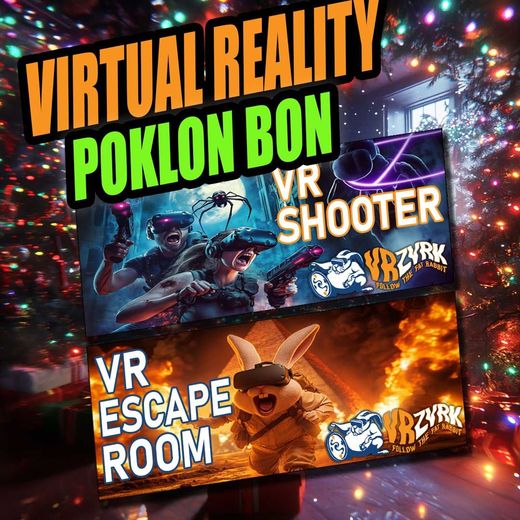 Virtual reality poklon bon za VR shooter ili VR Escape Room u Zagrebv