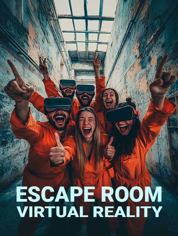 Virtual reality PRISON BREAK Escape room game Zagreb. VR Zvrk Zagreb - Gundulićeva ulica 43