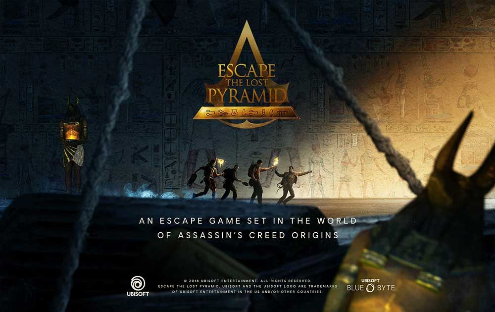 ESCAPE THE LOST PYRAMID VR Escape room avantura Ubisoft Zagreb VR ZVRK