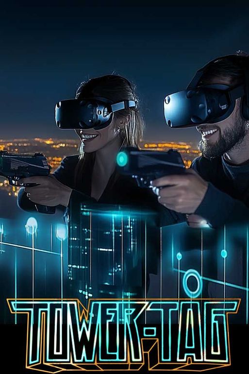 TOWER TAG virtual reality multiplayer shooter