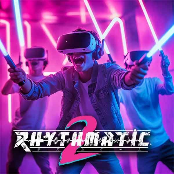 VR igra RHYTHMATIC 2 ARKADA virtual reality Zagreb VR Zvrk 