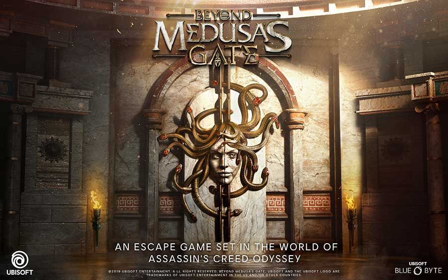 UBISOFT Escape room virtual reality Zagreb Beyond Medusa's gate VR ZVRK