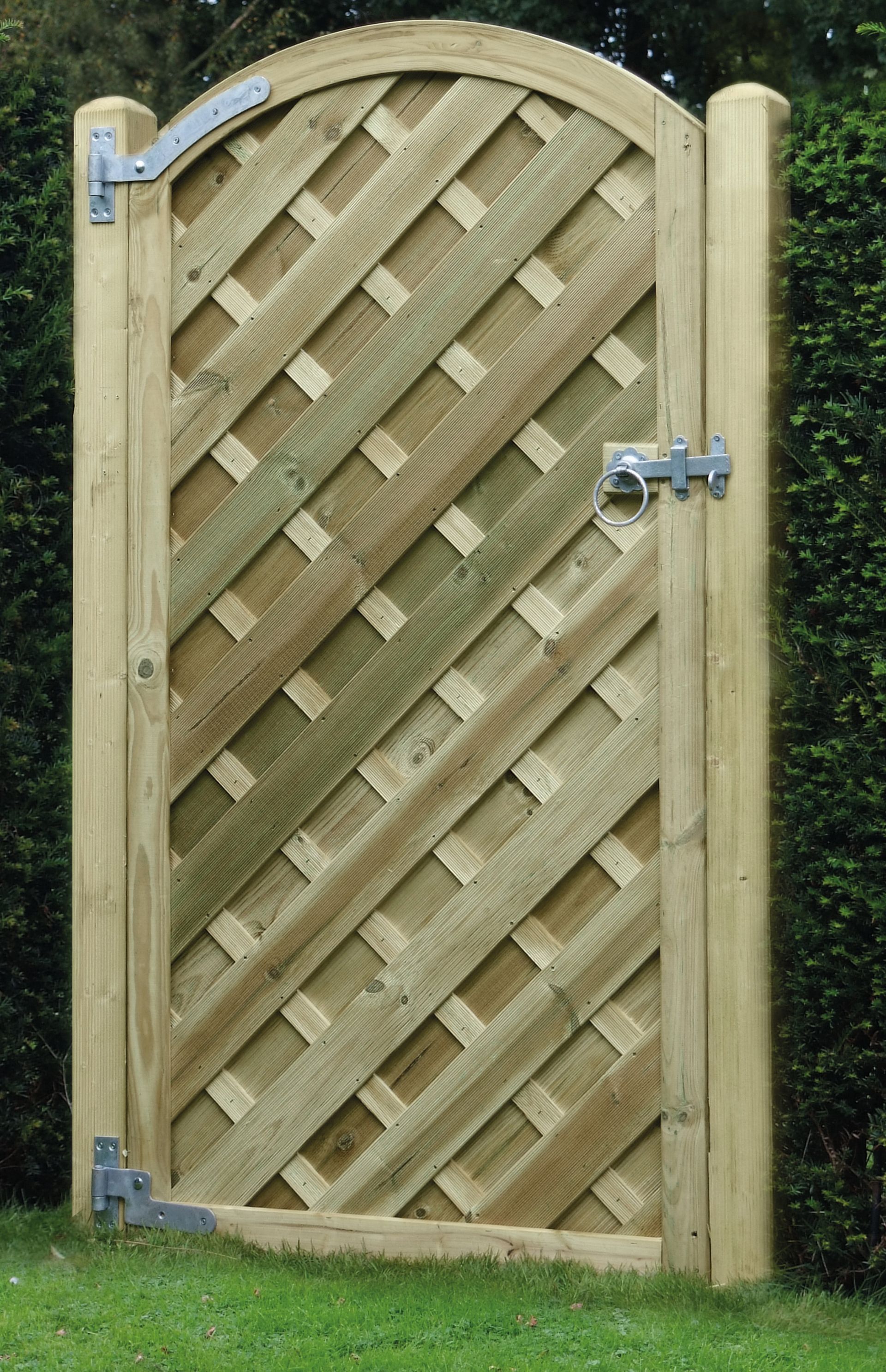 V Arched - Garden Gate Repairs - Harrogate Premier Fencing
