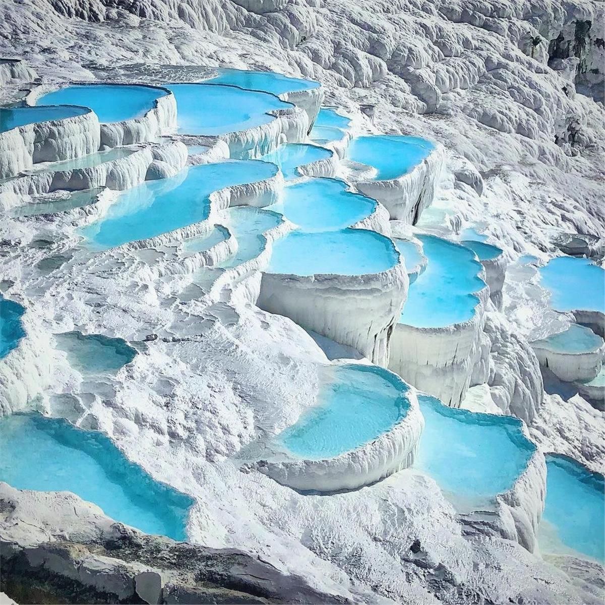 Pamukkale travertens
