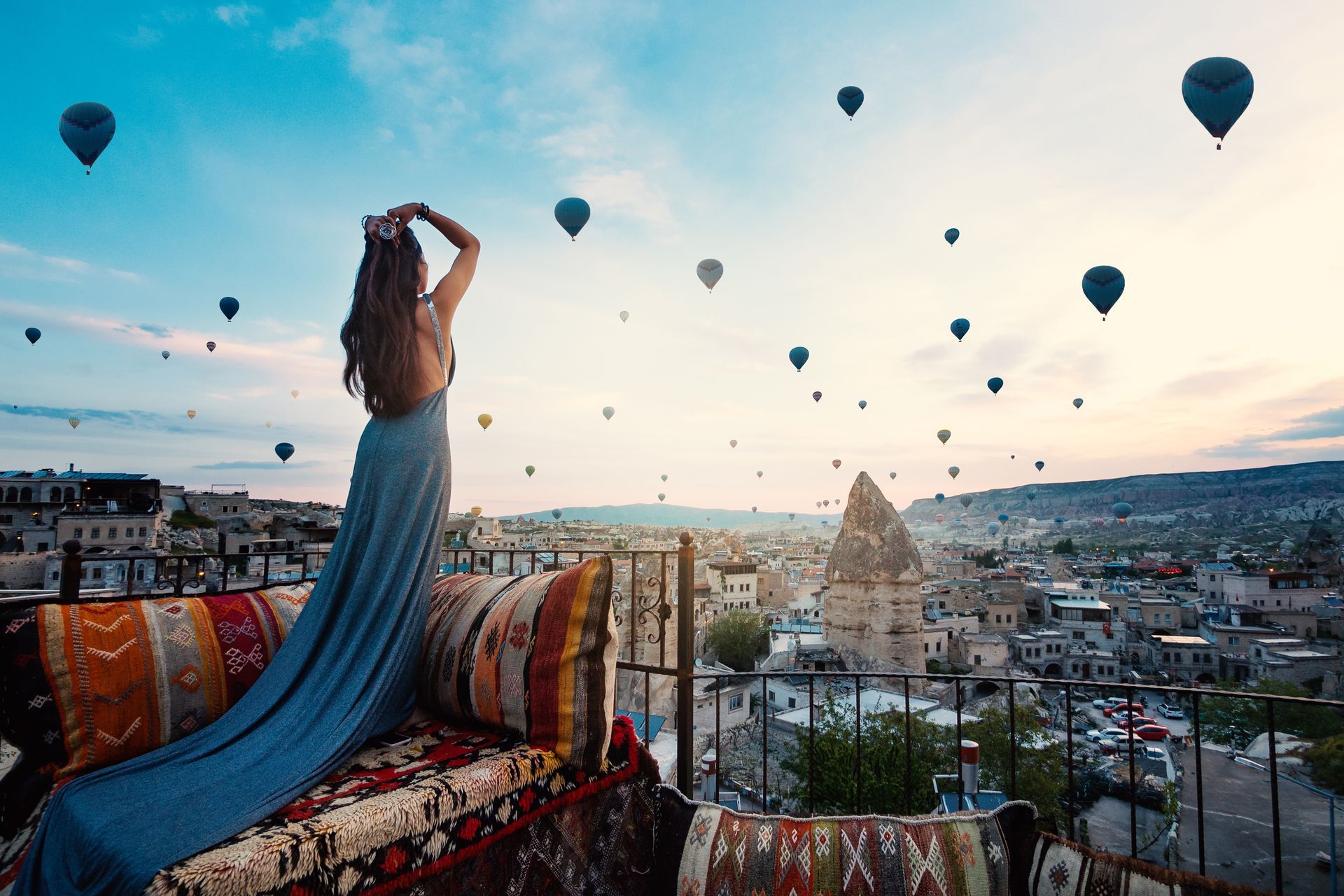 hot air balloon trip in cappadocia