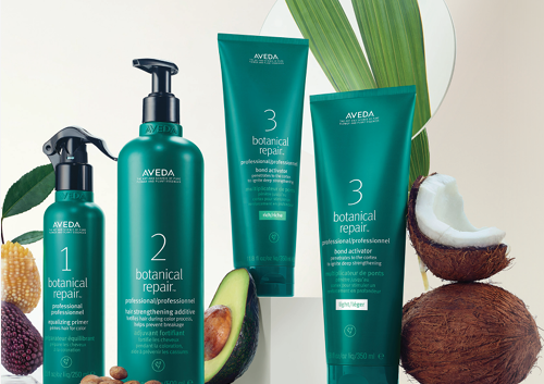 Aveda Vegan hair colour tubes