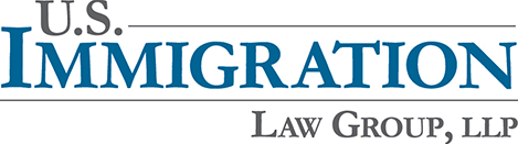 The logo for u.s. immigration law group , llp