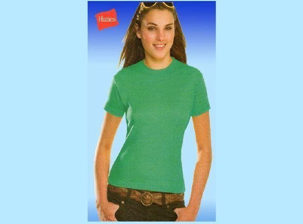 maglia verde per stampe personalizzate