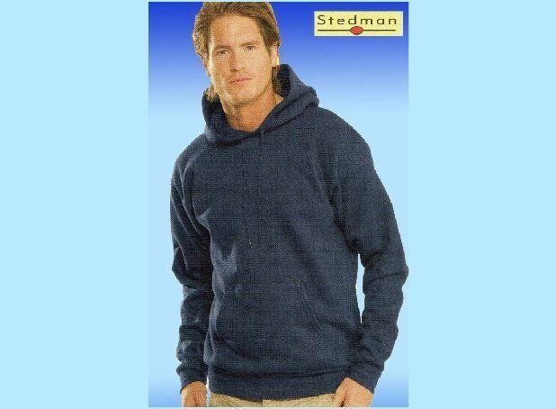 felpa blu per stampe personalizzate