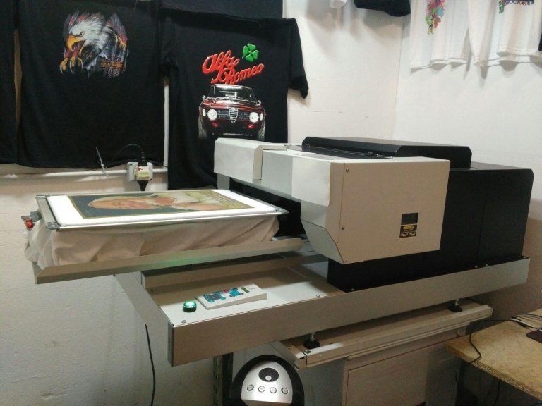 stampante per abbigliamento