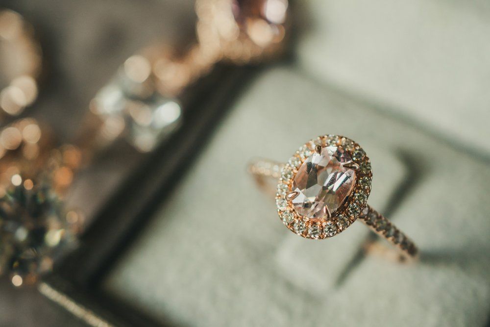 Diamond Ring In Jewelry Box Vintage Style — Houston, TX — Marla’s Gem Creations