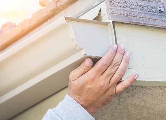 Replacing New Gutter — Gutter installation in Chicago, Illinois